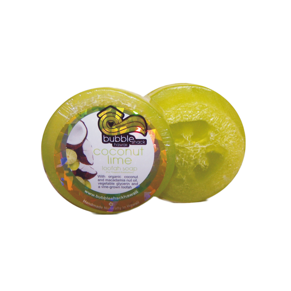 Coconut Lime Verbena Loofah Soap