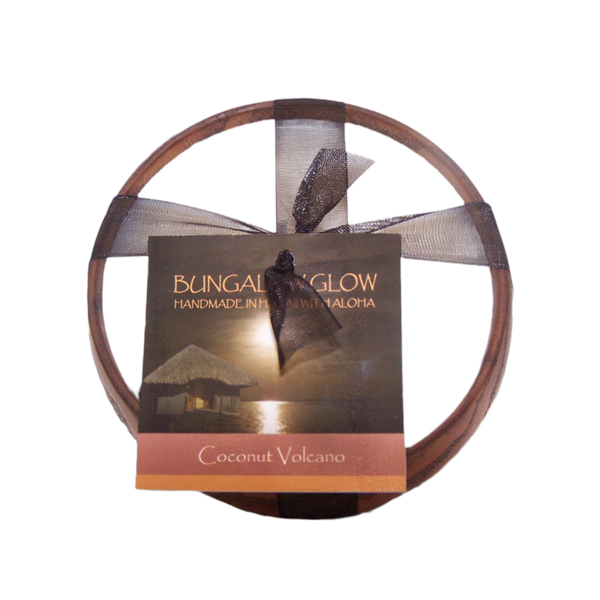 Coconut Volcano Soy Poi Bowl Candle