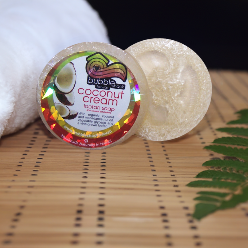 Coconut Cream Loofah Soap