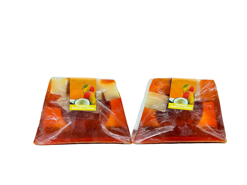 Pineapple Mango Coconut Chunk Soap