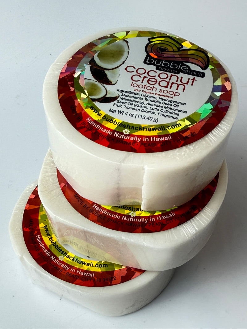Coconut Cream Loofah Soap