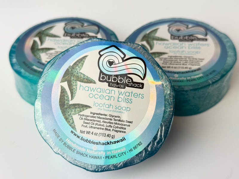 Hawaiian Waters Ocean Bliss Loofah Soap