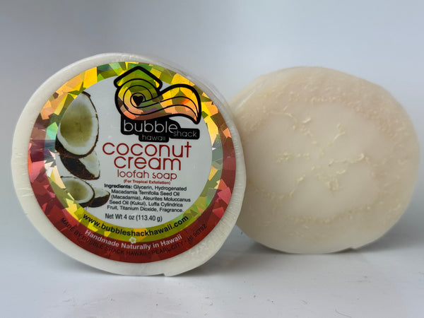 Coconut Cream Loofah Soap