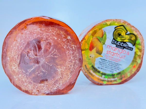 Mango and Starfruit Loofah Soap