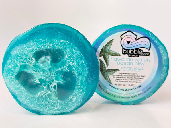 Hawaiian Waters Ocean Bliss Loofah Soap