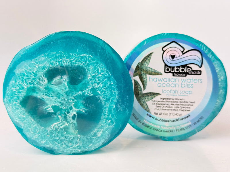 Hawaiian Waters Ocean Bliss Loofah Soap