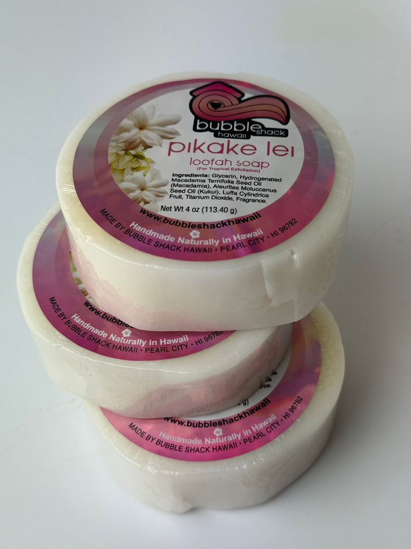 Pikake Lei Loofah Soap