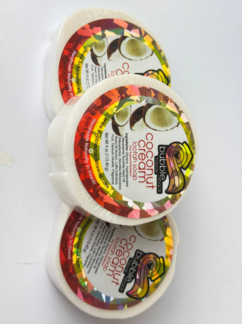 Coconut Cream Loofah Soap