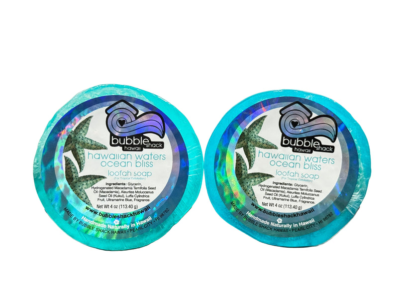 Hawaiian Waters Ocean Bliss Loofah Soap