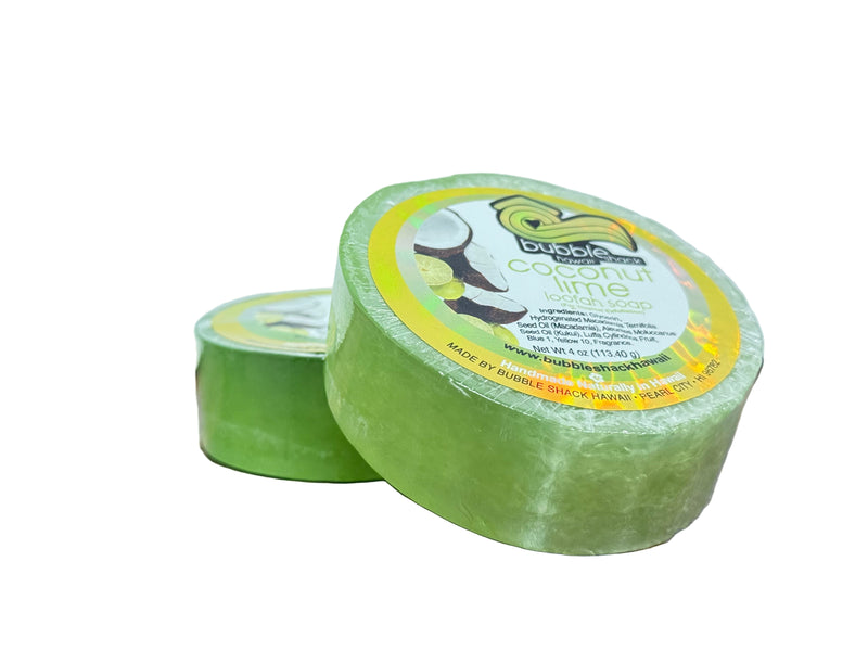 Coconut Lime Verbena Loofah Soap