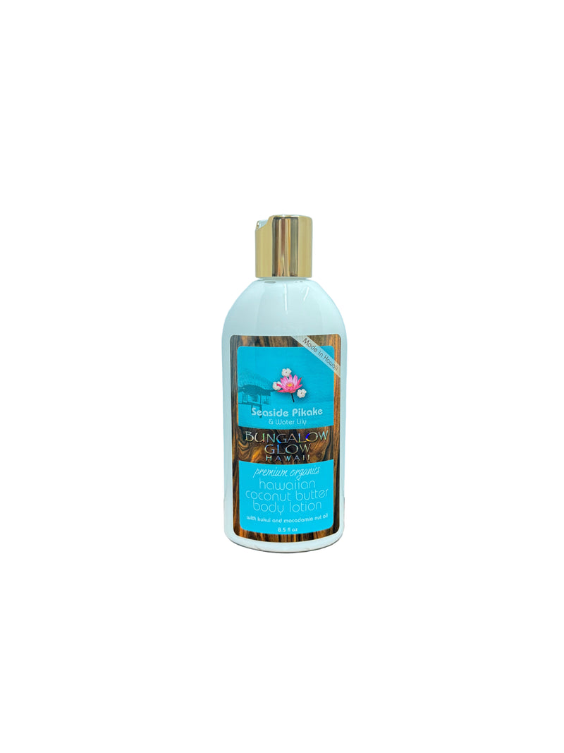 Seaside Pikake + Water Lily Coconut Butter Body Lotion 8.5oz