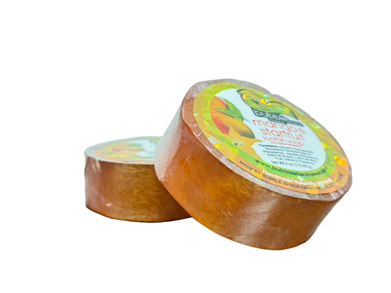 Mango and Starfruit Loofah Soap