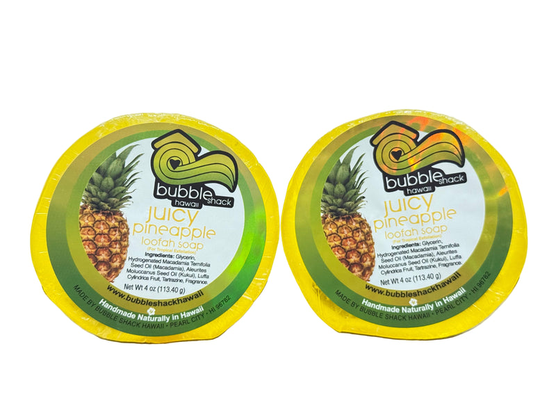Juicy Pineapple Loofah Soap