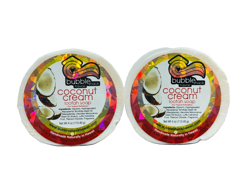 Coconut Cream Loofah Soap