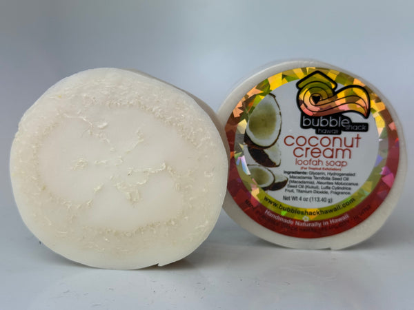 Coconut Cream Loofah Soap