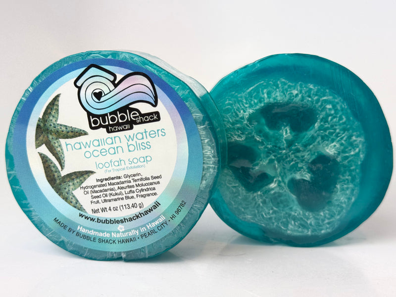 Hawaiian Waters Ocean Bliss Loofah Soap