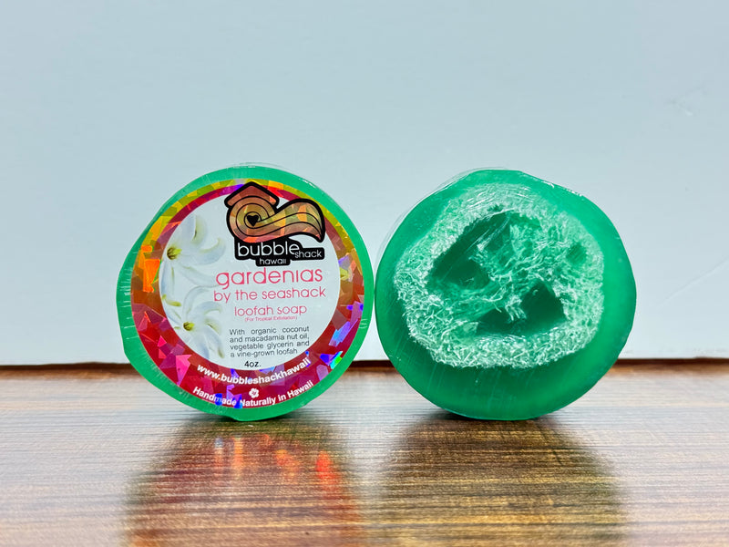 Gardenias by the Seashack Loofah Soap