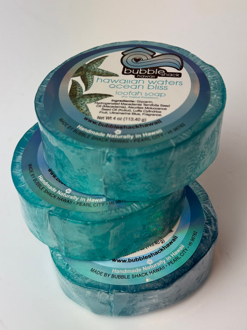 Hawaiian Waters Ocean Bliss Loofah Soap