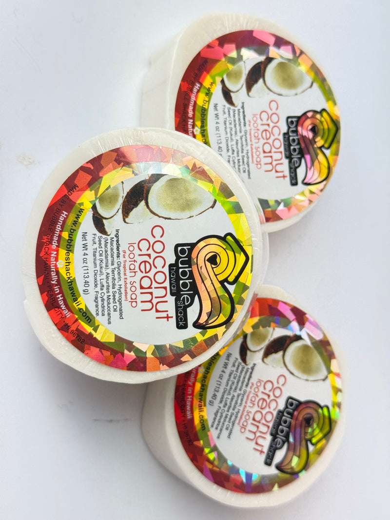 Coconut Cream Loofah Soap