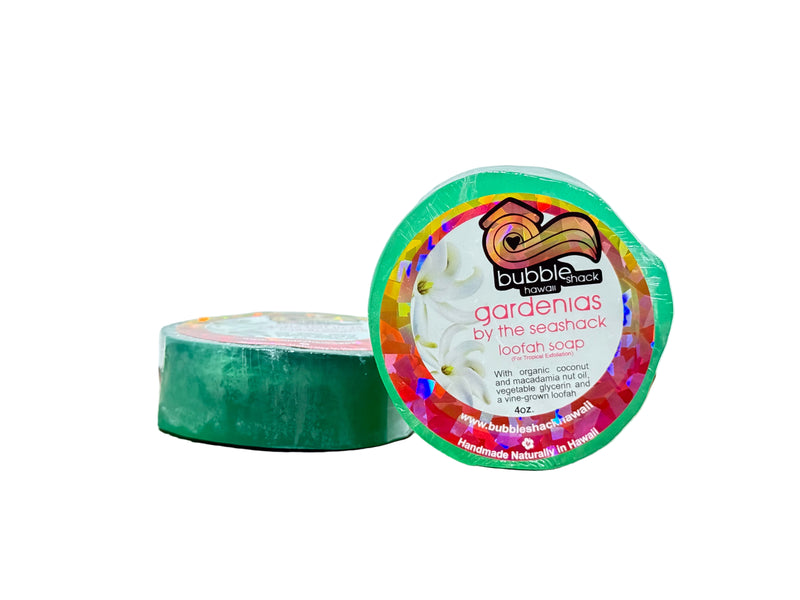 Gardenias by the Seashack Loofah Soap