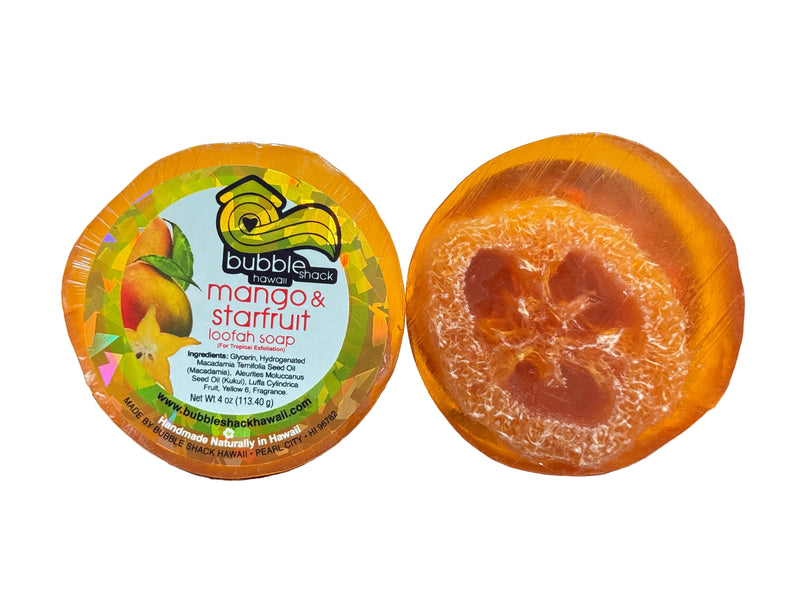 Mango and Starfruit Loofah Soap