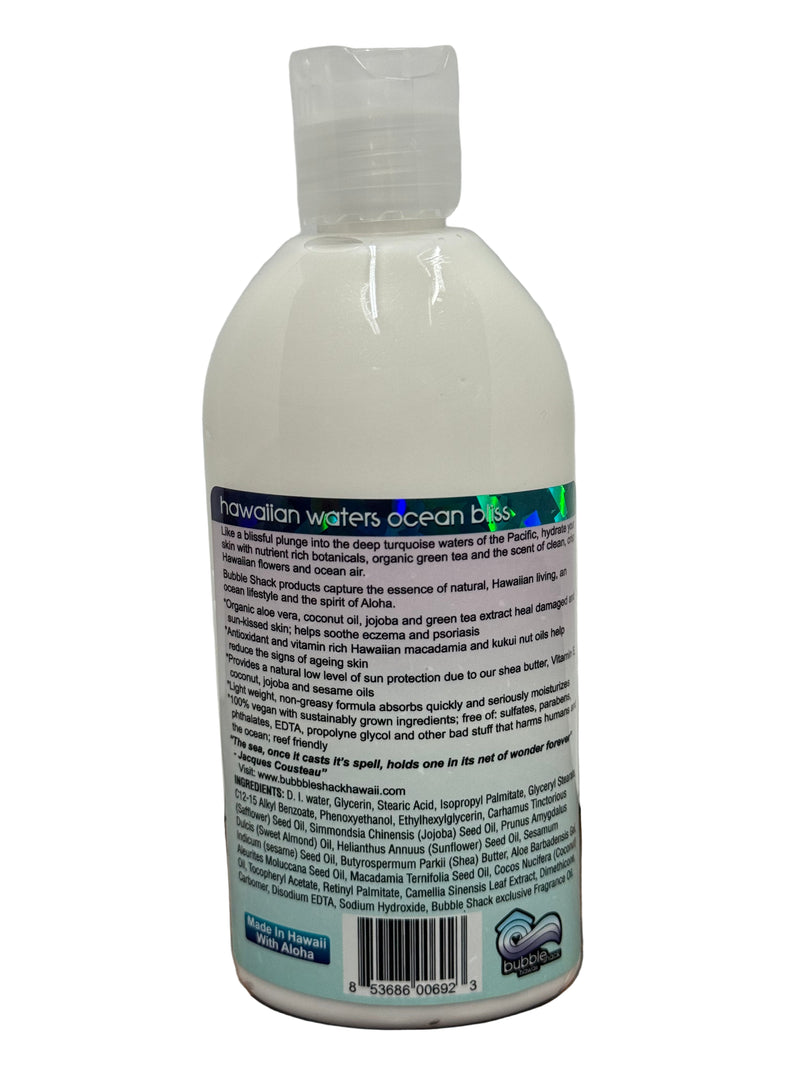 Hawaiian Waters Ocean Bliss Kukui + Shea Hawaiian Silky Lotion 8.5oz
