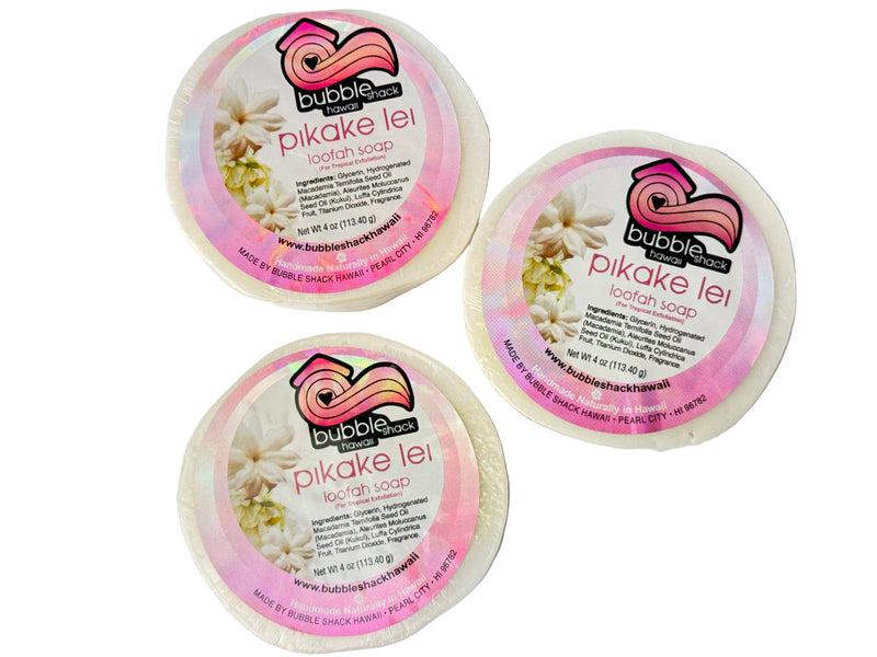 Pikake Lei Loofah Soap