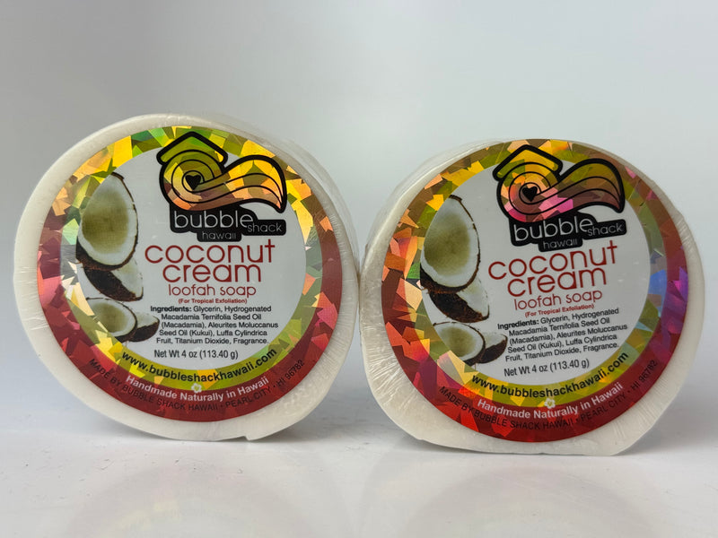 Coconut Cream Loofah Soap