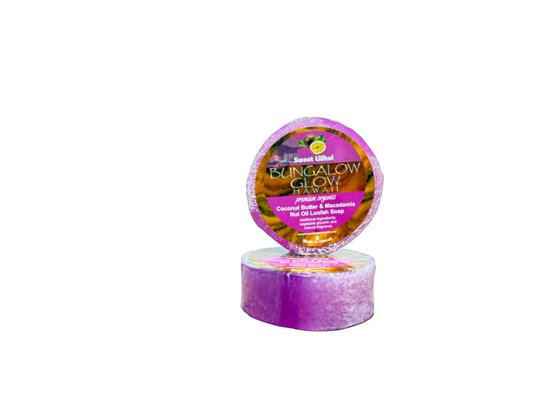 Sweet Lilikoi Premium Organics Coconut Butter Loofah Soap