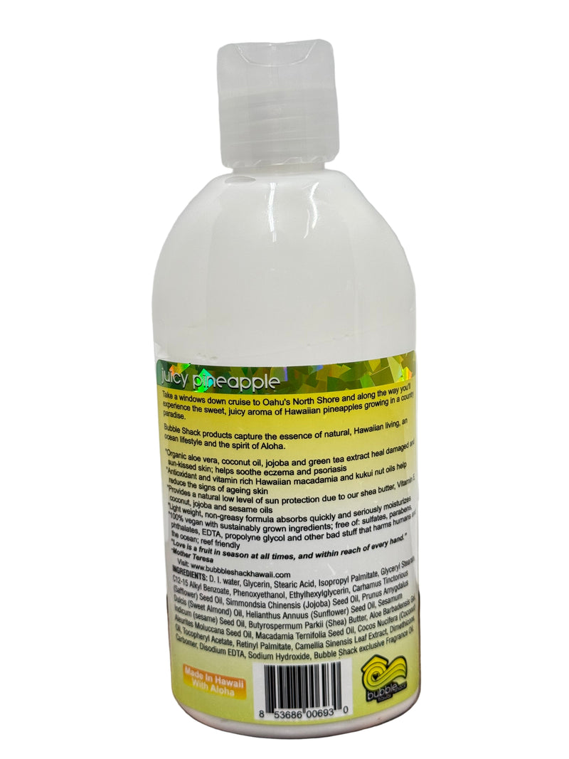 Juicy Pineapple Kukui + Shea Hawaiian Silky Lotion 8.5oz