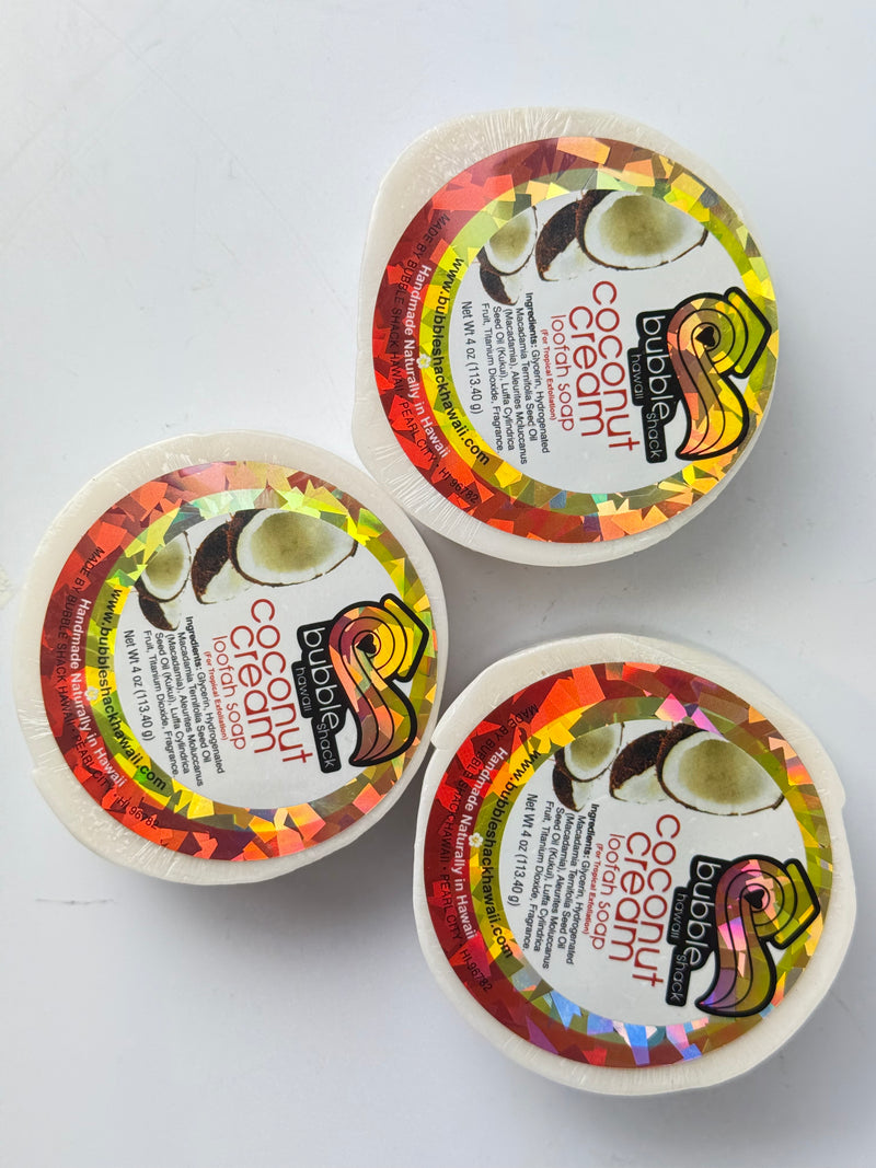 Coconut Cream Loofah Soap
