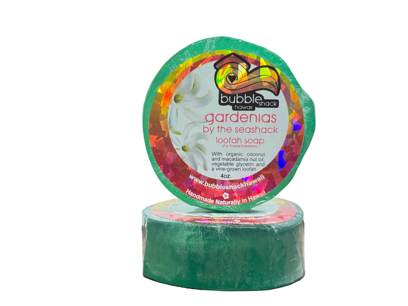 Gardenias by the Seashack Loofah Soap