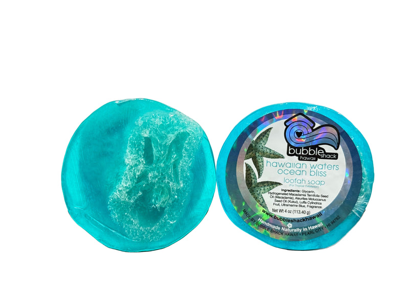 Hawaiian Waters Ocean Bliss Loofah Soap