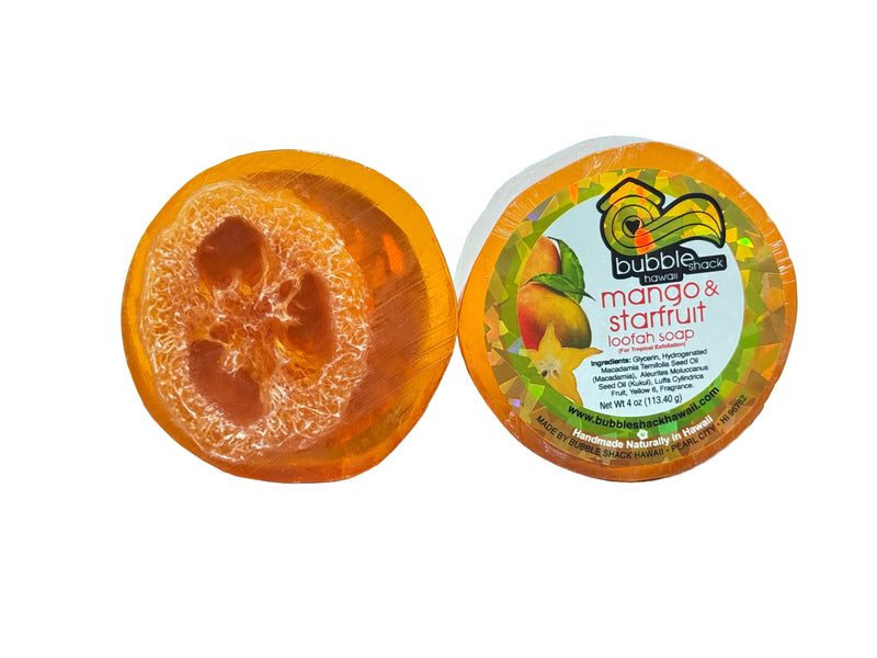Mango and Starfruit Loofah Soap