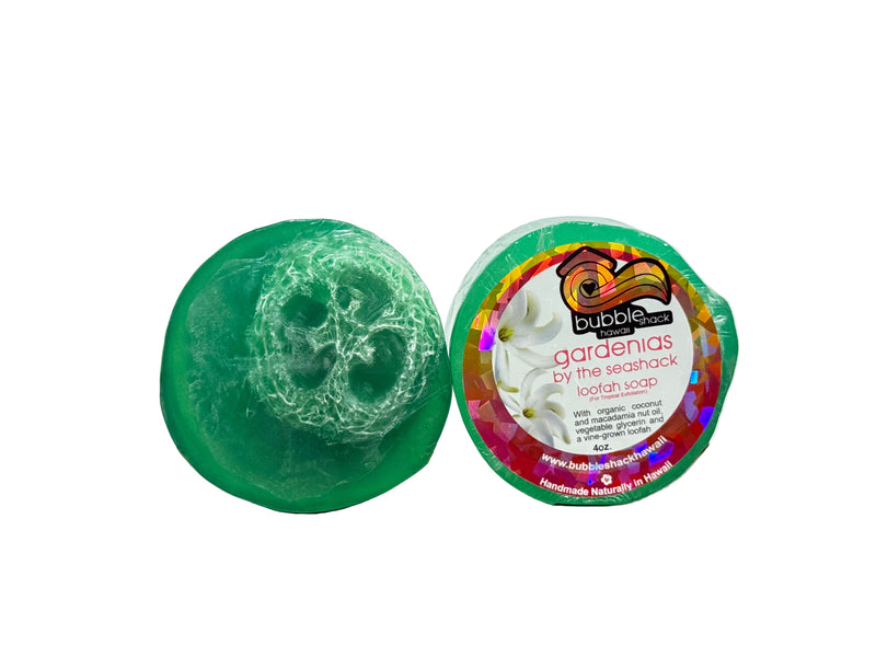 Gardenias by the Seashack Loofah Soap