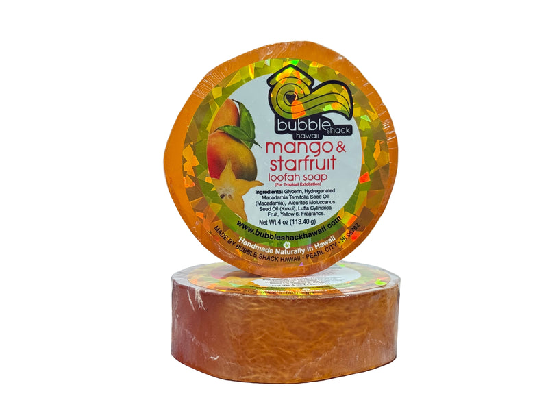 Mango and Starfruit Loofah Soap