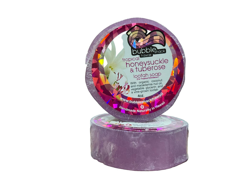 Tropical Honeysuckle & Tuberose Loofah Soap