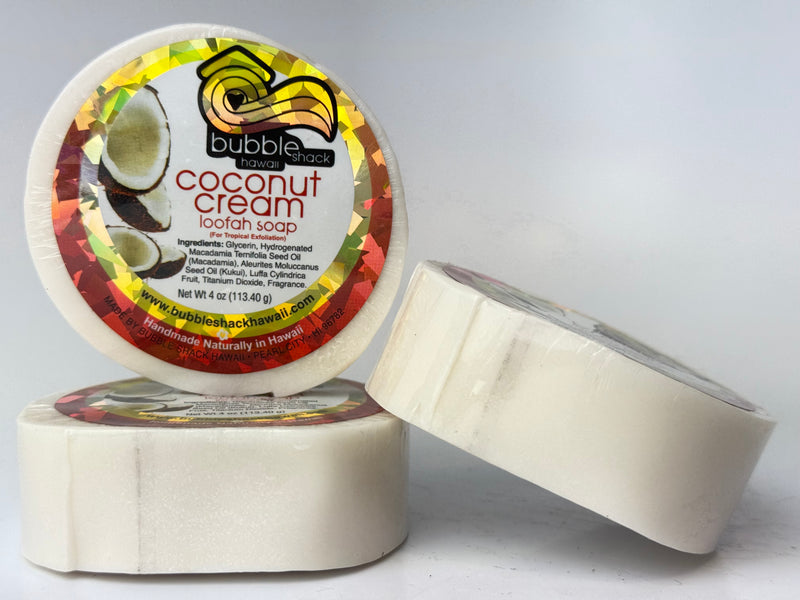 Coconut Cream Loofah Soap