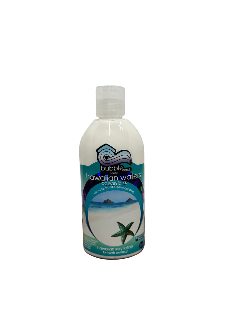 Hawaiian Waters Ocean Bliss Kukui + Shea Hawaiian Silky Lotion 8.5oz