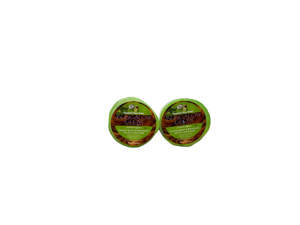 COCONUT KEY LIME PREMIUM ORGANICS COCONUT BUTTER LOOFAH SOAP