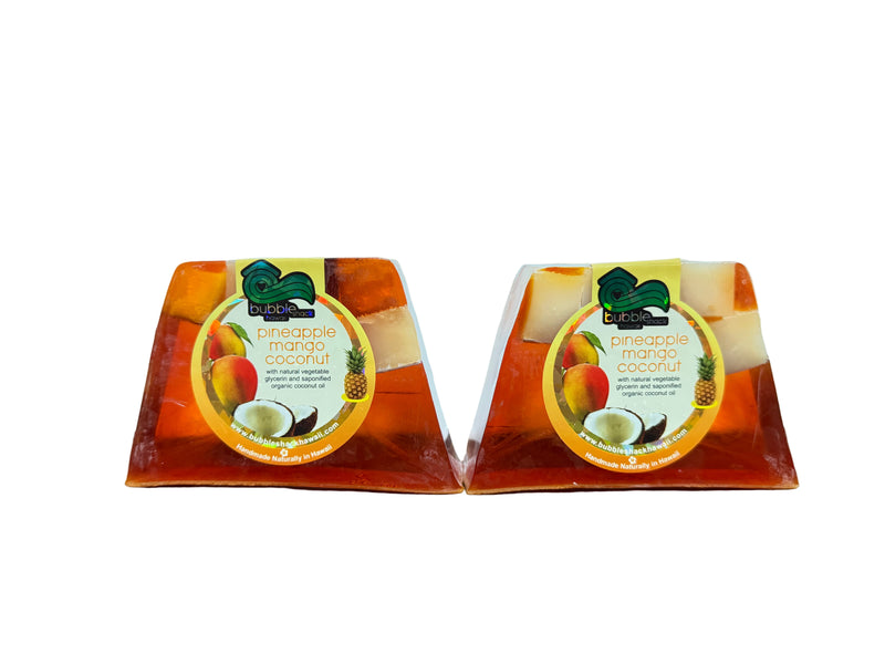 Pineapple Mango Coconut Chunk Soap