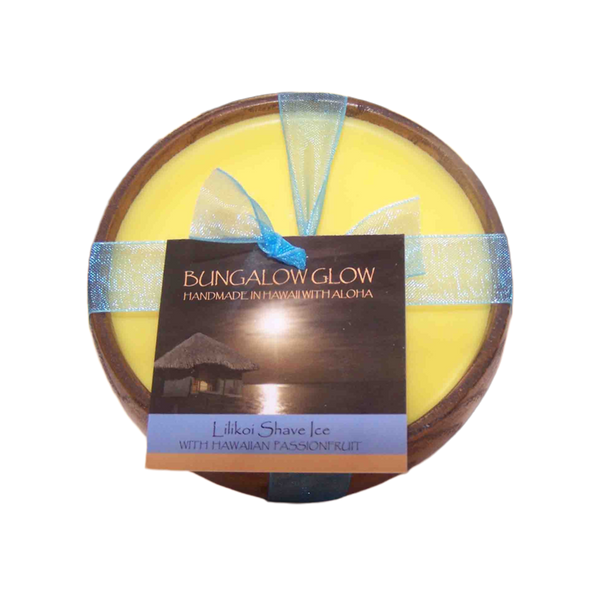 Lilikoi Shave Ice Soy Poi Bowl Candle