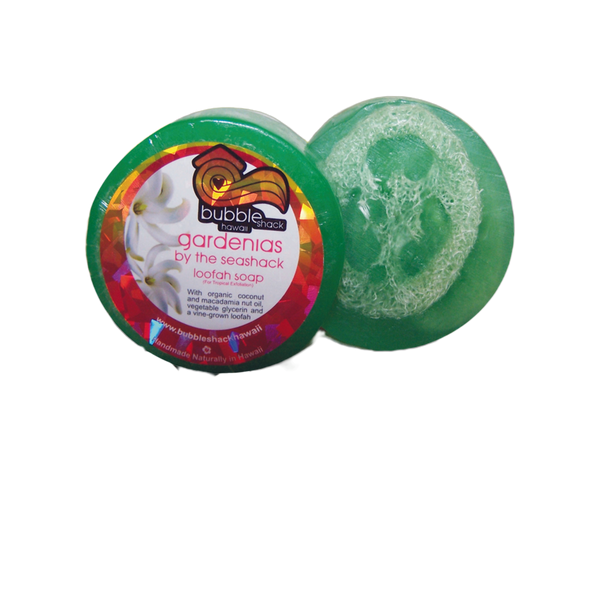 Gardenias by the Seashack Loofah Soap