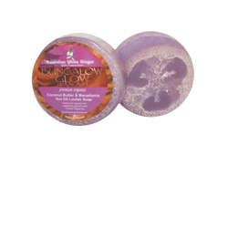 Hawaiian White Ginger with puakenikeni Premium Organics Coconut Butter Loofah Soap