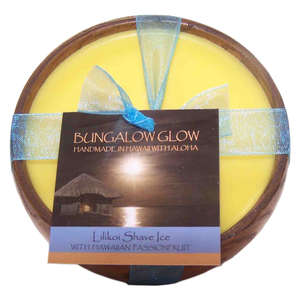 Lilikoi Shave Ice Soy Poi Bowl Candle