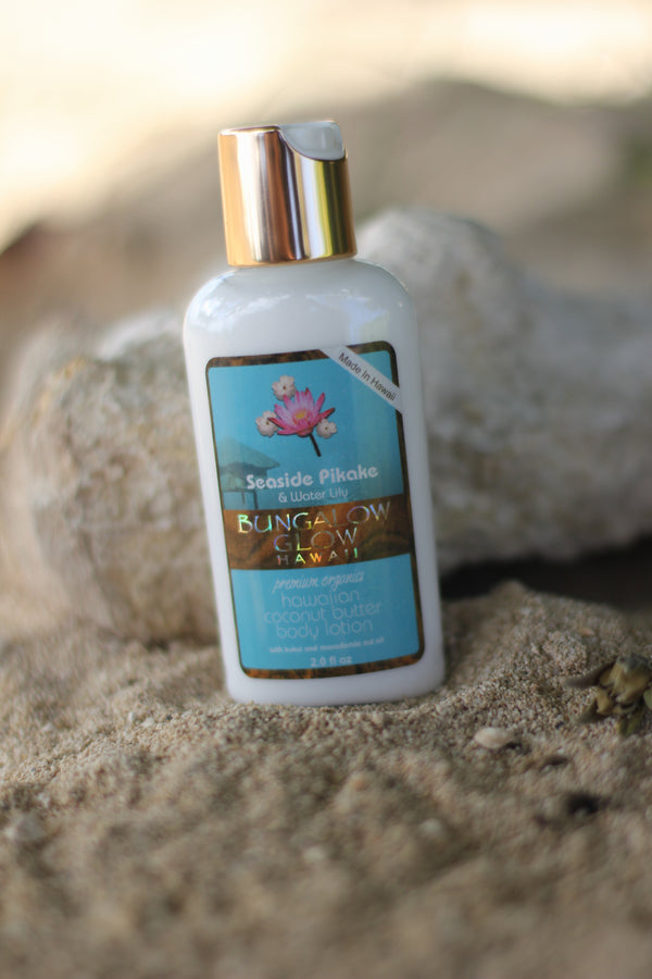 Seaside Pikake + Water Lily Coconut Butter Body Lotion 2oz
