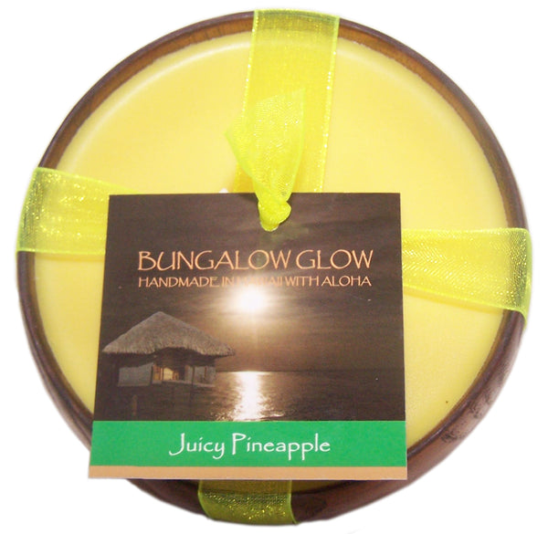 Juicy Pineapple Soy Poi Bowl Candle