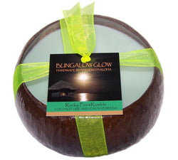 Rocky Point Rumble Coconut Shell Candle
