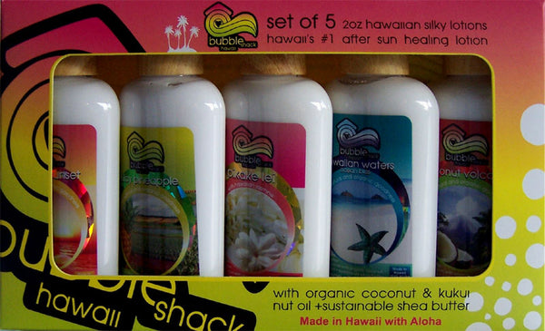 Coconut Volcano Mini Lotion and Loofah Soap Gift Set – Bubbleshackhawaii