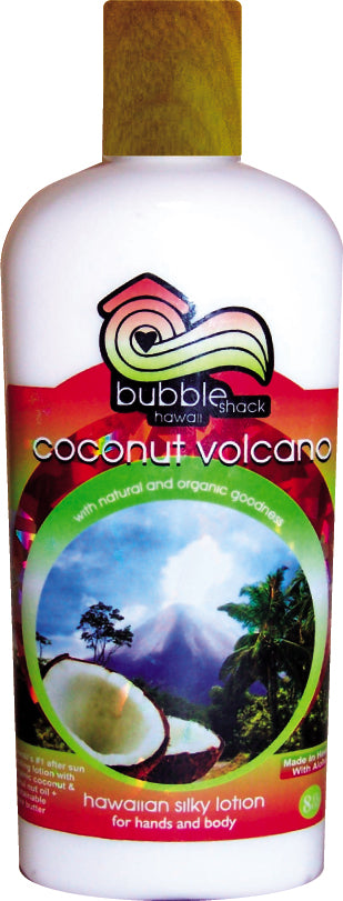 Coconut Volcano Kukui + Shea Hawaiian Silky Lotion 8.5oz